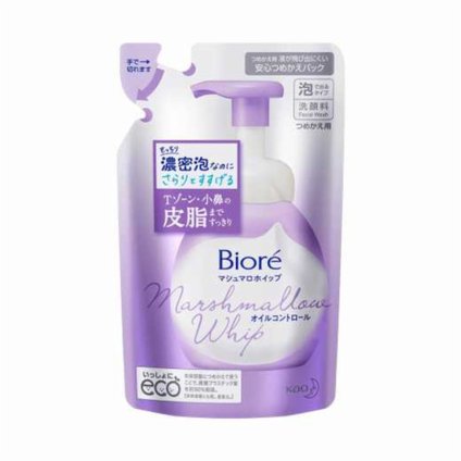 ESPUMA DE LIMPEZA FACIAL BIORÉ MARSHMALLOW OIL CONTROL REFIL 130ML