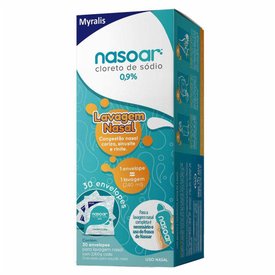NASOAR 0,9% LAVAGEM NASAL 30 ENVELOPES - REFIL