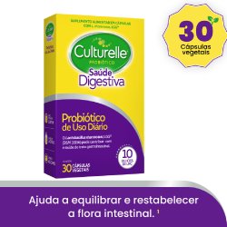 Culturelle Saúde Digestiva Probiótico 30 Cápsulas