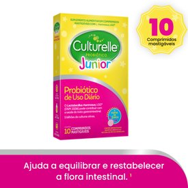 CULTURELLE JUNIOR 10 COMPRIMIDOS MASTIGÁVEL