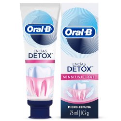 Pasta De Dente Oral-b Detox Sensitive Care, 75 Ml, 1 Unidade