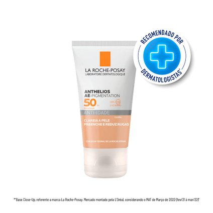 PROTETOR SOLAR LA ROCHE POSAY ANTHELIOS AE PIGMENTATION PELE CLARA FPS 50 40G
