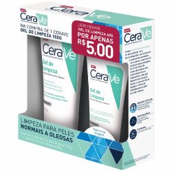 Kit Gel De Limpeza Cerave 150g + Gel De Limpeza Cerave 60g