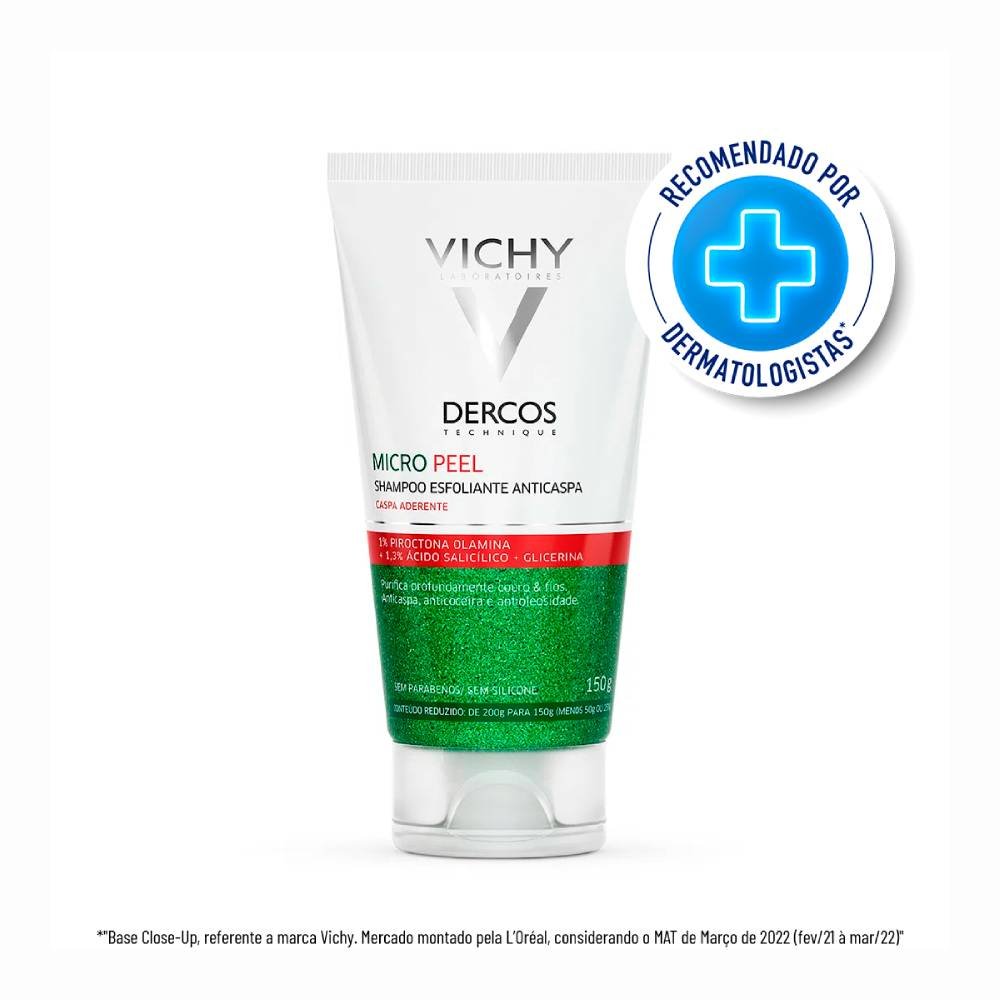 Shampoo Vichy Dercos Anticaspa Micro Peel 150ml