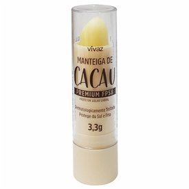 MANTEIGA DE CACAU VIVAZ FPS8 3,3G