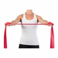 FAIXA ELÁSTICA PARA EXERCÍCIO 1,5 M COR VERMELHA