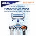 LÂMINA PARA APARELHO DE BARBEAR GILLETTE SKINGUARD SENSITIVE 2 UNIDADES