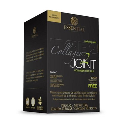 COLLAGEN 2 JOINT ESSENTIAL NUTRITION LIMÃO SICILIANO COM 30 STICKS