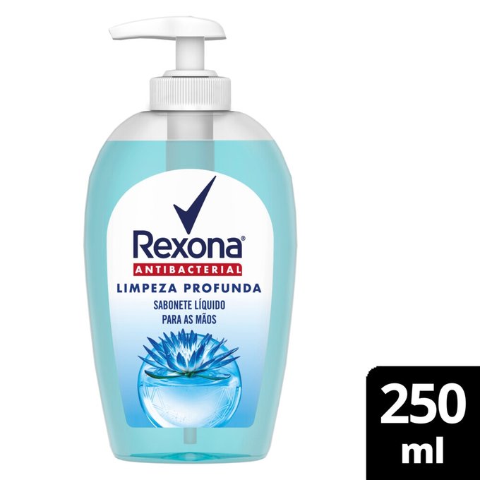 Sabonete Líquido Para As Mãos Rexona Antibacterial Limpeza Profunda 250ml Panvel Farmácias 0997