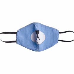 Mascara Infantil De Tecido Panvel Cor Azul Ursinho