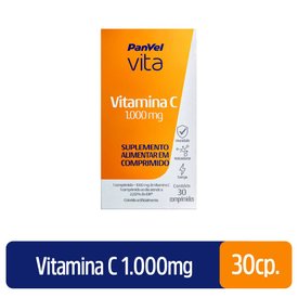 VITAMINA C 1.000 MG PANVEL VITA 30 COMPRIMIDOS