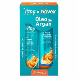 Kit Novex Argan Shampoo + Condicionador 300ml