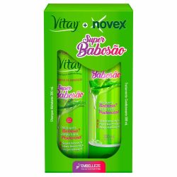 Kit Novex Super Babosão Shampoo + Condicionador 300ml