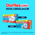 ANALGÉSICO DORFLEX UNO ENXAQUECA DIPIRONA MONOIDRATADA 1G 20 COMPRIMIDOS
