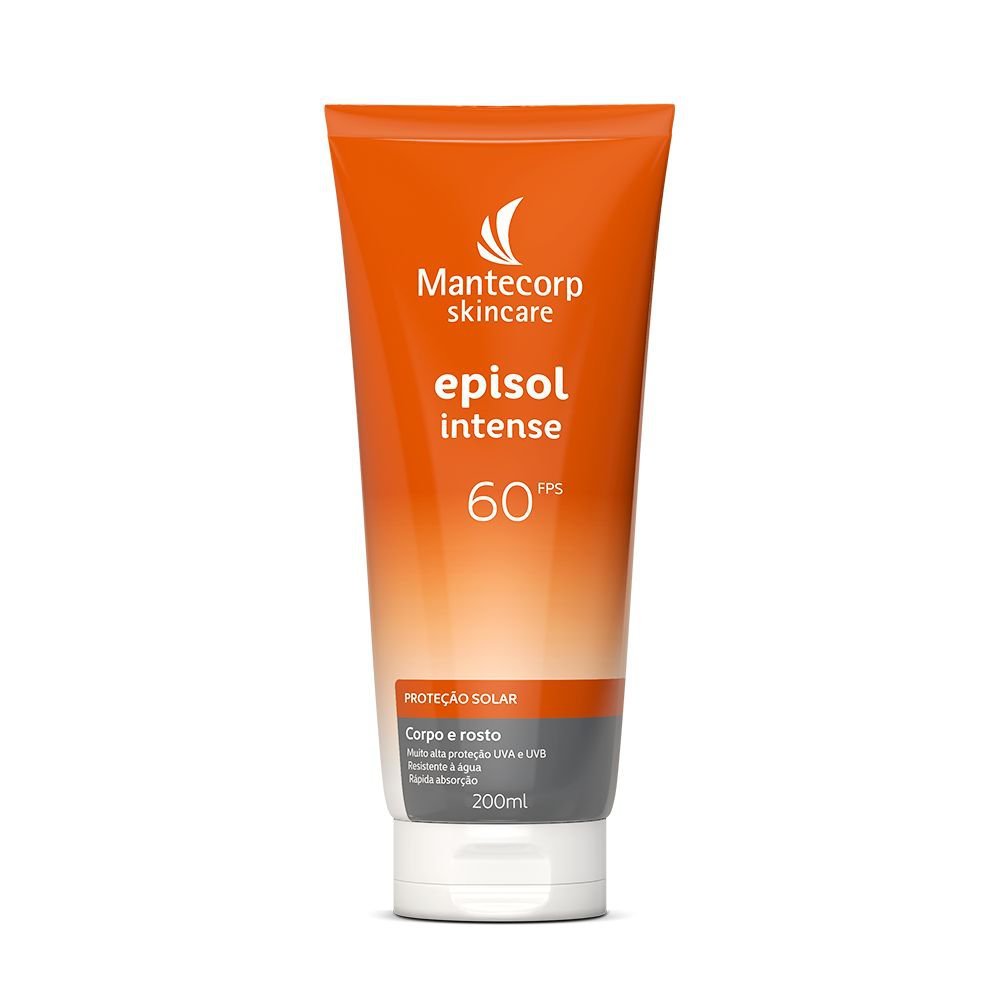 Protetor Solar Episol Intense Corpo E Rosto Fps 60 200ml
