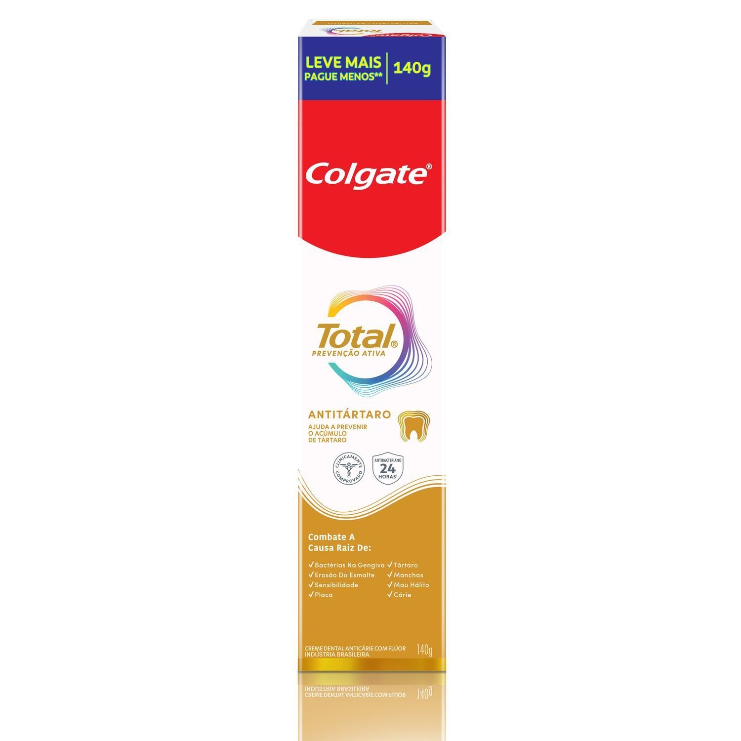 Creme Dental Colgate Total Anti Tártaro 140g