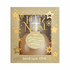 SABONETE LÍQUIDO PANVEL FELIZ NATAL DOURADO 285ML