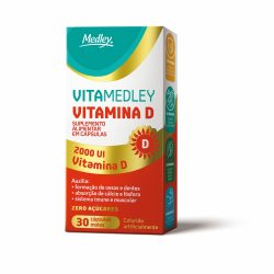 Vitamedley D3 2000ui 30 Capsulas