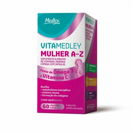 VITAMEDLEY MULHER 60 CAPSULAS