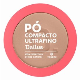 PÓ COMPACTO DAILUS ULTRAFINO VEGANO D.4 CLARO