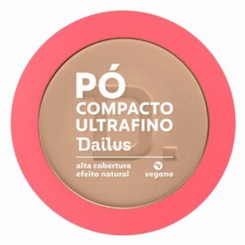 PÓ COMPACTO DAILUS ULTRAFINO VEGANO D.5 MEDIO