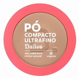 PÓ COMPACTO DAILUS ULTRAFINO VEGANO D.6 MEDIO