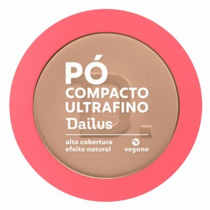 PÓ COMPACTO DAILUS ULTRAFINO VEGANO D.6 MEDIO