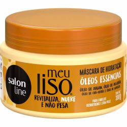 Mascara De  Tratamento Salon Line Meu Liso Oleos Essenciais 300g