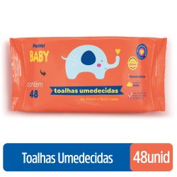 Lenços Umedecidos Panvel Baby 48 Unidades