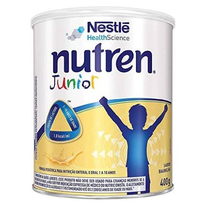 NESTLÉ NUTREN JUNIOR BAUNILHA SUPLEMENTO ALIMENTAR LATA 400G