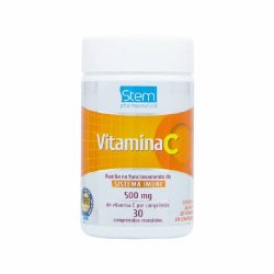 Vitamina C 500mg Stem - 30 Comprimidos Revestidos