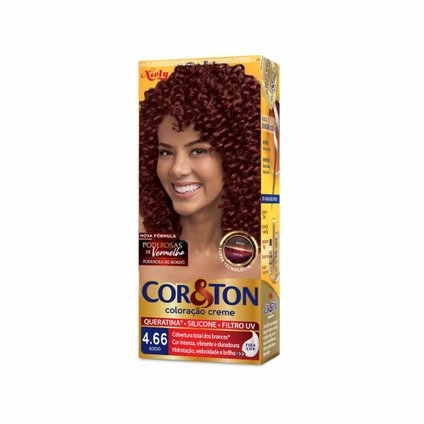 TINTURA PERMANENTE CORTON 4.66 PODEROSA DE BORDO