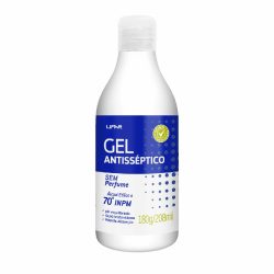 Gel Antisséptico Para Mãos Lifar Sem Perfume 180g