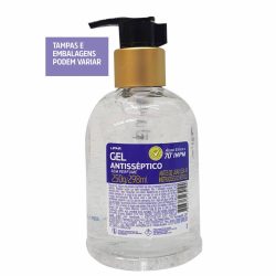Gel Antisséptico Para Mãos Lifar Sem Perfume 250g