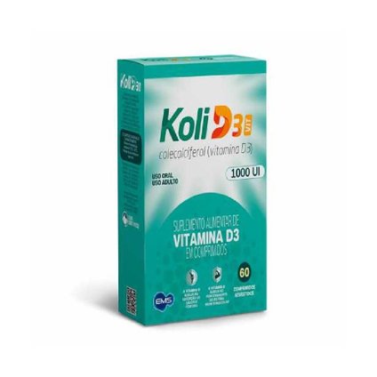 VITAMINA D KOLI D3 1000UI 60 COMPRIMIDOS
