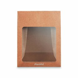 Embalagem Para Presente Panvel Tamanho Médio Laranja