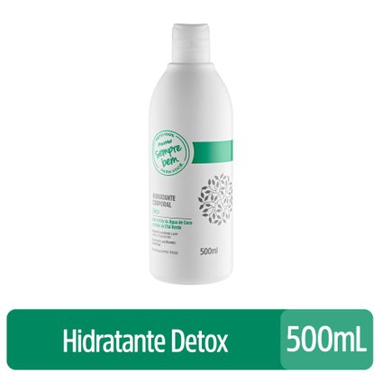 CREME HIDRATANTE ÁGUA DE COCO E CHÁ VERDE PANVEL SEMPRE BEM 500ML