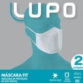 MÁSCARA FIT DE PROTEÇÃO DE USO SOCIAL LUPO COM 2 UNIDADES