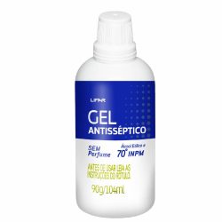 Gel Antisséptico Para Mãos Sem Perfume Lifar 90g