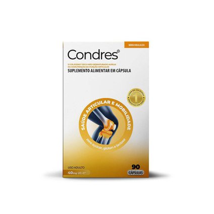 COLÁGENO TIPO II CONDRES 40MG 90 CÁPSULAS