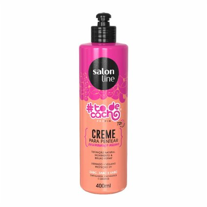 CREME PARA PENTEAR SALON LINE #TODECACHO DESEMBARAÇO MÁXIMO 234 ABC 400ML