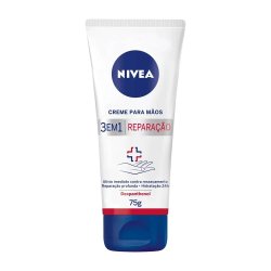 Creme Para Mãos 3 Em 1 Nivea Reparacao 75g