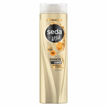 SHAMPOO SEDA PÓS DANOS BY RAYZA 325ML