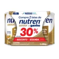 KIT COMPLEMENTO ALIMENTAR NUTREN SENIOR SEM SABOR 1,48KG GANHE 30% DESCONTO NA SEGUNDA LATA