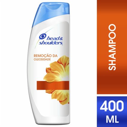 SHAMPOO HEAD & SHOULDERS REMOÇÃO DA OLEOSIDADE 400ML