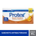 KIT SABONETE EM BARRA PROTEX NUTRI PROTECT VITAMINA E 85G 6 UNIDADES