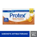 KIT SABONETE EM BARRA PROTEX NUTRI PROTECT VITAMINA E 85G 6 UNIDADES