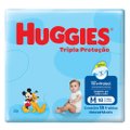 FRALDA HUGGIES TRIPLA PROTEÇÃO JUMBINHO M COM 18 UNIDADES