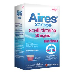Aires 20mg/ml Momenta Xarope 120ml + 1 Copo Dosador