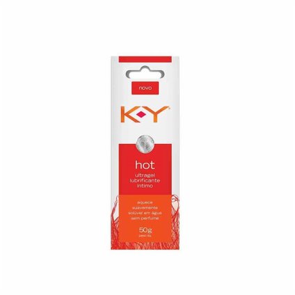 LUBRIFICANTE ÍNTIMO K-Y ULTRAGEL HOT 50G